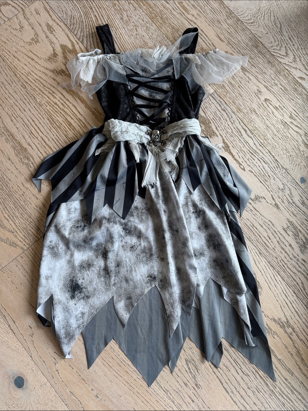 Target Black & Gray Ghost Pirate Costume Dress